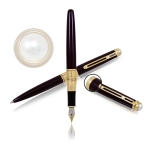 REGAL PIÓRO ZE STALÓWKĄ I DŁUGOPIS "British Mus. W ETUI RE57PD