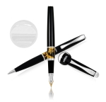 PIÓRO ZE STALÓWKĄ I DŁUGOPIS "William" W ETUI  RE9PD 