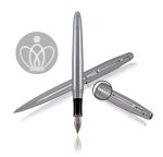 PIÓRO ZE STALÓWKĄ I DŁUGOPIS SILVER"Diane" RE61PD