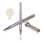 PIÓRO ZE STALÓWKĄ I DŁUGOPIS  "Thames" W ETUI RE16PD