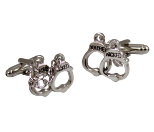 SPINKI DO MANKIETÓW kajdanki W PUDEŁKU LUX