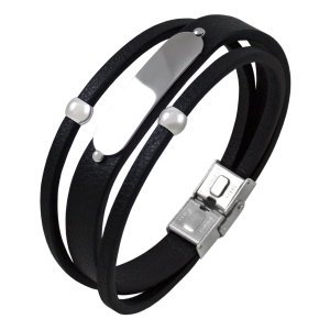 Bransoleta ENZO MANCINI stainless steel, etui PS05 B206' 