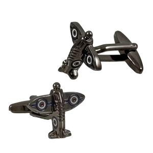 SPINKI DO MANKIETÓW samoloty W PUDEŁKU LUX SP03