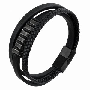 Bransoleta ENZO MANCINI stainless steel, etui PS05 B244'  