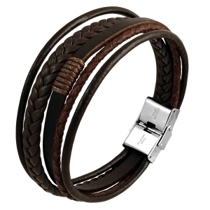 Bransoleta ENZO MANCINI stainless steel, etui PS05 B226'