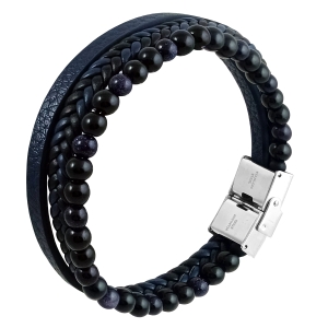 Bransoleta ENZO MANCINI stainless steel, etui PS05 B228'