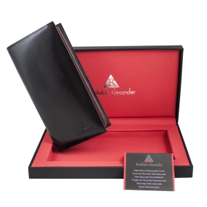 PORTFEL design Rudolph Alexander& etui luxusowe RA101