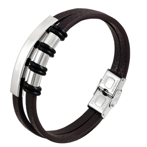 Bransoleta ENZO MANCINI stainless steel, etui PS05 B222' 