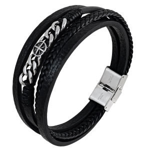 Bransoleta ENZO MANCINI stainless steel, etui PS05 B231'  