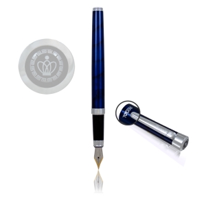 PIÓRO ZE STALÓWKĄ "Katherine" BLUE RE44P