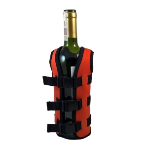 POKROWIEC Z NEOPRENU NA BUTELKĘ 0.75 L KAMIZELKA MW14