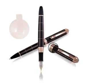 PIÓRO ZE STALÓWKĄ I DŁUGOPIS REGAL "Henry" W ETUI RE113PD