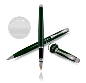 PIÓRO ZE STALÓWKĄ, DŁUGOPIS "Edward green" W ETUI RE54PD